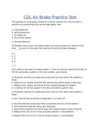 CDL Air Brake Practice Test.docx