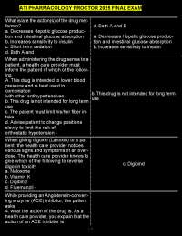 TI Pharmacology Proctored Exam 2025 Study Guide – Nursing Pharmacology Practice