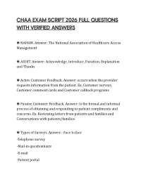 CHAA NAHAM EXAM SCRIPT 2026 FULL QUESTIONS WITH VERIFIED ANSWERS