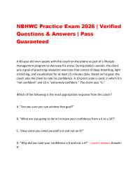 NBHWC Practice Test 2026 | 100% Exam-Focused Questions & Answers