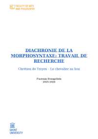 Le Chevalier au lion