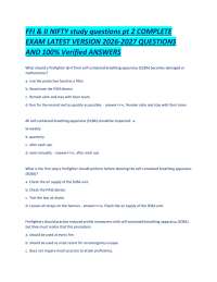 FFI & II NIFTY study questions pt 2 COMPLETE EXAM LATEST VERSION 2026-2027 QUESTIONS AND 1