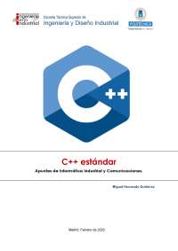 Programación de objetos c++