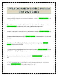 CWEA Collections Grade 2 Practice Test 2026 Guide
