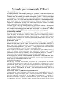 La Seconda Guerra Mondiale dal libro "La Storia progettare il futuro 3".