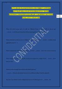 CCNA 200-301 EXAM QUESTIONS AND CORRECT ANSWERS| ACCURATE REAL EXAM WITH FREQUENTLY TESTE