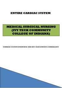 Cardiac System Nursing Notes | Med Surg CAD, Heart Failure, EKG Guide