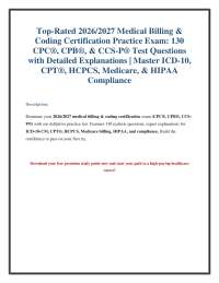Ace Your Medical Billing Exam 2026: CPC Practice Test & Study Guide
