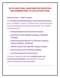 CFI CBCA FINAL EXAM PRACTICE QUESTIONS AND ANSWERS REAL TO 2026 SITTING EXAM