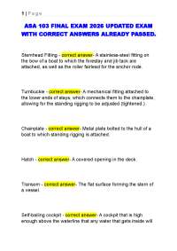 ASA 103 FINAL EXAM 2026 UPDATED EXAM WITH CORRECT ANSWERS