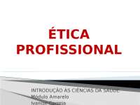 etica profissional e sua importancia