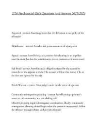 2/26 Psychosocial Quiz Questions And Answers 2025/2026