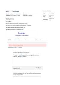 final exam avanzado 11 icpna