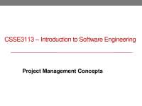 Lecture For Softwere Engineering