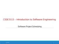 Lecture For Softwere Engineering