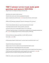 NRF Customer Service Exam Guide 2025 | Retail Training & Q&A