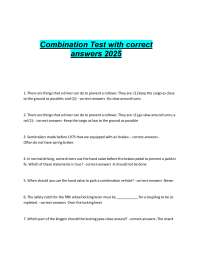 CDL Combination Vehicles Practice Test 2025 | Answers Included