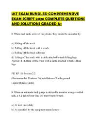 UST EXAM BUNDLED COMPREHENSIVE EXAM SCRIPT 2026 COMPLETE QUESTIONS AND SOLUTIONS GRADED A+