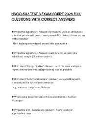 HSCO 502 TEST 3 EXAM SCRIPT 2026 FULL QUESTIONS WITH CORRECT ANSWERS