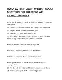 HSCO 502 TEST 1 LIBERTY UNIVERSITY EXAM SCRIPT 2026 FULL QUESTIONS WITH CORRECT ANSWERS