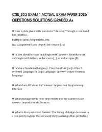 CSE_205 EXAM 1 ACTUAL EXAM PAPER 2026 QUESTIONS SOLUTIONS GRADED A+