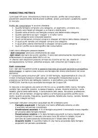 Marketing metrics - 24ORE Business School