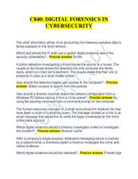 C840: DIGITAL FORENSICS IN CYBERSECURITY
