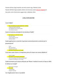 Paniere EiPass DigCompEdu secondo esame agg. febbraio 2026