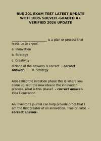 BUS 201 Final Exam Q&A – 2026 Update | Business Law, Ethics, Probate & Trusts