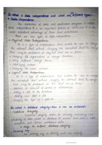 PU DATABASE SOLVED PAST PAPER