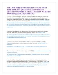 APEA NP Exam Prep 2025: 850+ Practice Questions & Rationale Test Bank