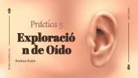 Exploración física de Oído