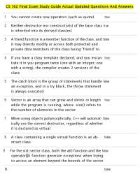 CS 162 Final Exam Study Guide Actual Updated Questions And Answers