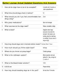 Barker Lounge Actual Updated Questions And Answers