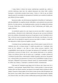 Resumo Acadêmico: Eficácia das Normas Constitucionais e Poder Constituinte