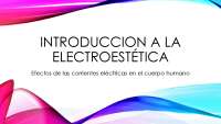 Introducción a la electroestetica