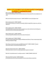 AAPC CPC Exam Study Guide Questions with Correct Answers 2026 | Complete Certification Pre