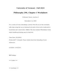 Philosophy. This explains the background of where philosophy came from and its importance