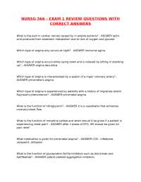 NURSG 566 - EXAM 1 REVIEW QUESTIONS WITH CORRECT ANSWERS.
