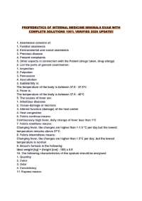 PROPEDEUTICS OF INTERNAL MEDICINE MINIMALS EXAM WITH COMPLETE SOLUTIONS 100% VERIFIED 2026