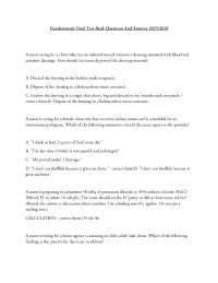 Fundamentals Final Test Bank Questions And Answers 2025/2026