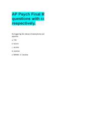 ap psych unit 3 test bank questions & answers. the nineteenth-century theory that bumps