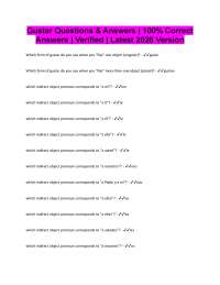Gustar Questions & Answers 100% Correct|Verified|Latest 2026/2027