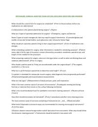 OPHTHALMIC SURGICAL ASSISTANT EXAM (ACTUAL) 2025/2026 QUESTIONS AND ANSWERS