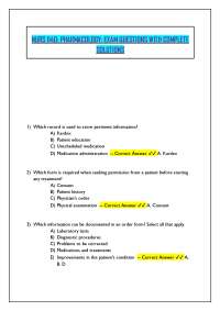 NURS 1140: PHARMACOLOGY: EXAM QUESTIONS WITH COMPLETE SOLUTIONS