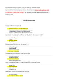 Paniere EiPass DigCompEdu sesto esame agg. febbraio 2026