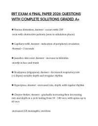 RRT EXAM 4 FINAL PAPER 2026 QUESTIONS WITH COMPLETE SOLUTIONS GRADED A+