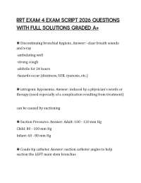RRT EXAM 4 EXAM SCRIPT 2026 QUESTIONS WITH FULL SOLUTIONS GRADED A+