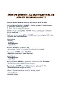 NASM CPT EXAM WITH ALL STUDY QUESTIONS AND CORRECT ANSWERS 2026-2027!!