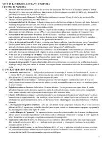 LA VITA DI LUCREZIO, LUCIANO CANFORA - RIASSUNTO